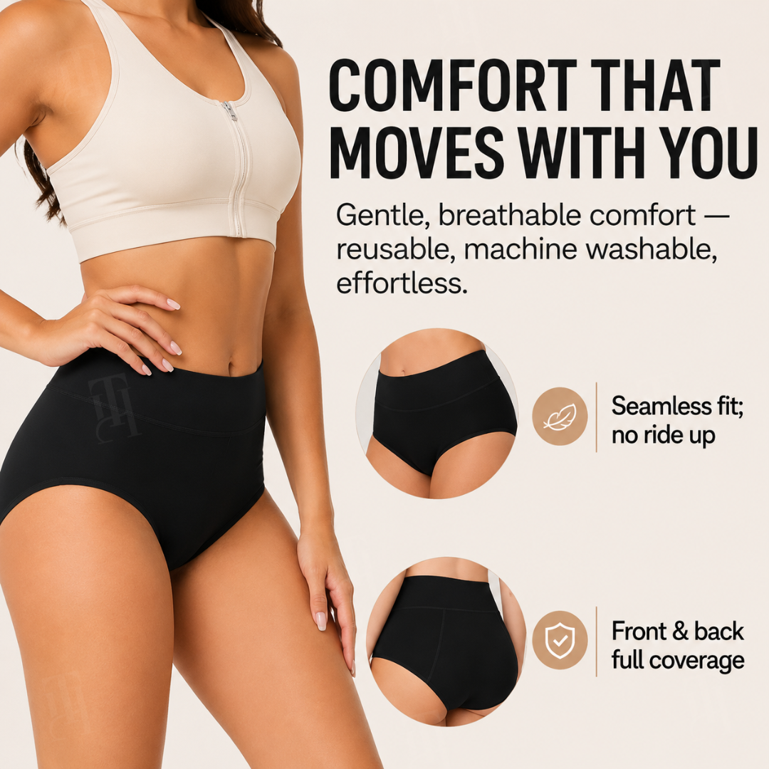 RZXEA™ AirShield — Next-Gen Ultra-Thin Leak-Proof Panties ✨ 100% Invisible Smart Protection 1111
