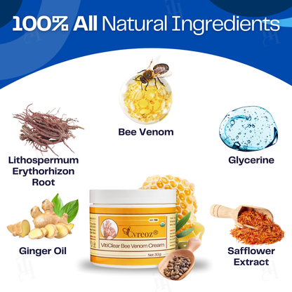 13 Pieces LEFT!!.. Cvreoz® VitiClear Bee Venom Cream