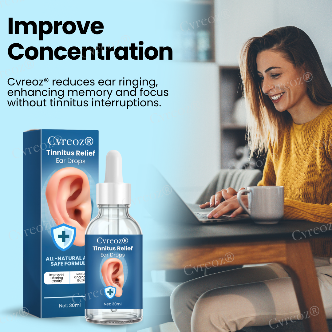 🔥FDA Designated Medical Online Store | 🌿Cvreoz® Tinnitus Relief Ear Drops - Already Sold 120,000+ Bottles Worldwide🔥