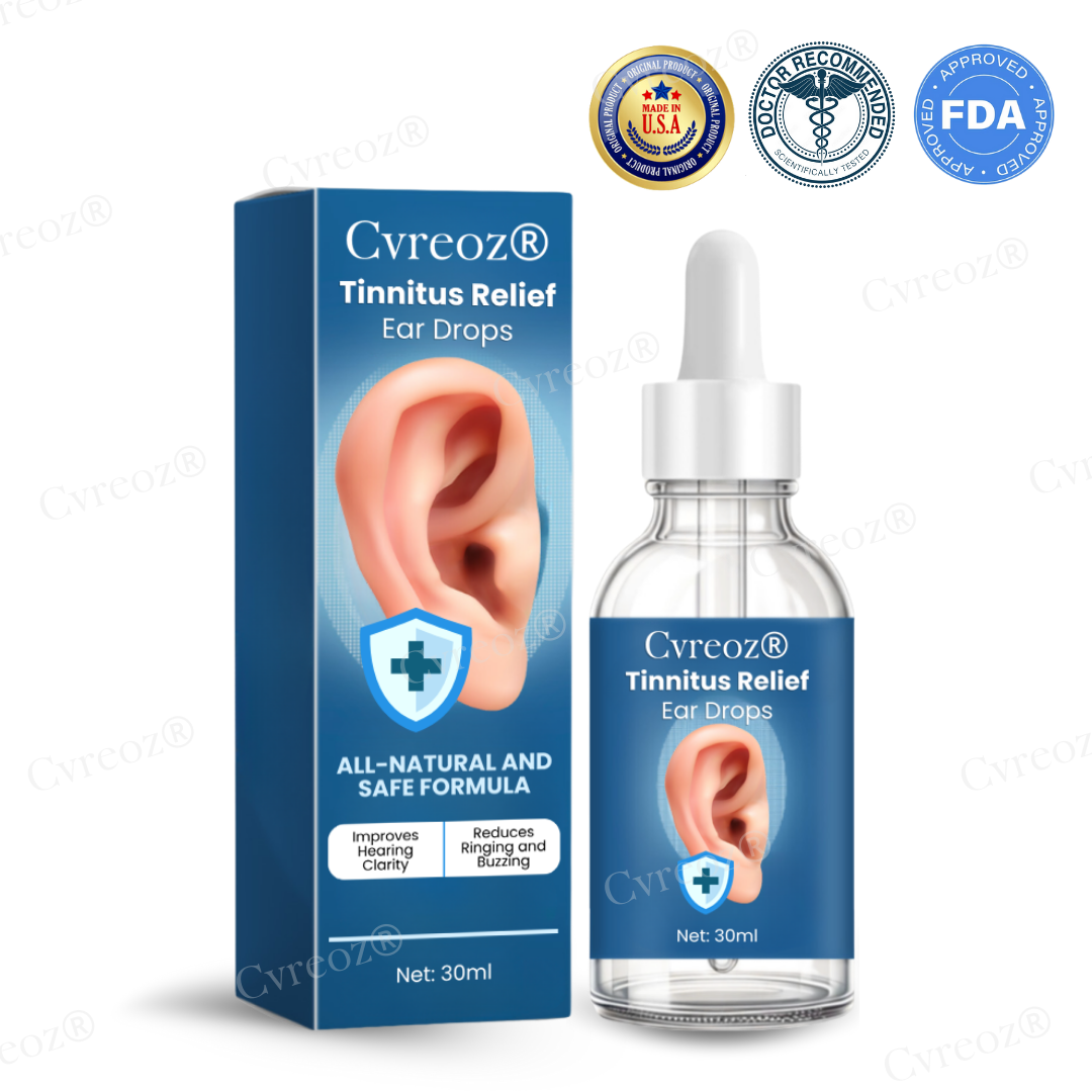 🔥FDA Designated Medical Online Store | 🌿Cvreoz® Tinnitus Relief Ear Drops - Already Sold 120,000+ Bottles Worldwide🔥
