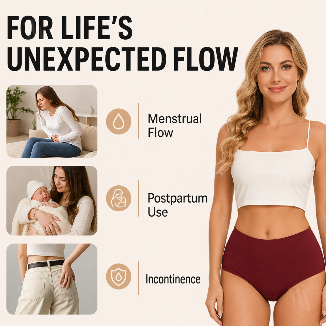 RZXEA™ AirShield — Next-Gen Ultra-Thin Leak-Proof Panties ✨ 100% Invisible Smart Protection 1111
