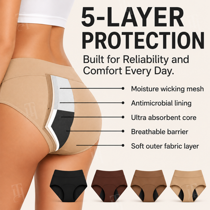 RZXEA™ AirShield — Next-Gen Ultra-Thin Leak-Proof Panties ✨ 100% Invisible Smart Protection 1111