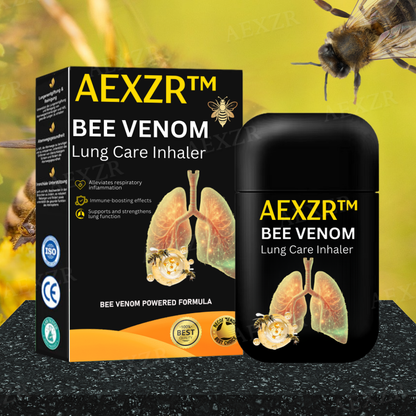 AEXZR™ Bee Venom Lung Care Inhaler - Trusted by Respiratory Health Experts! 👩‍⚕️