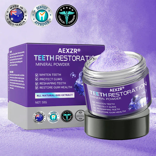 🌟 Official Store | AEXZR® Teeth Restoration Mineral Powder – Your Solution for a Healthier Smile!