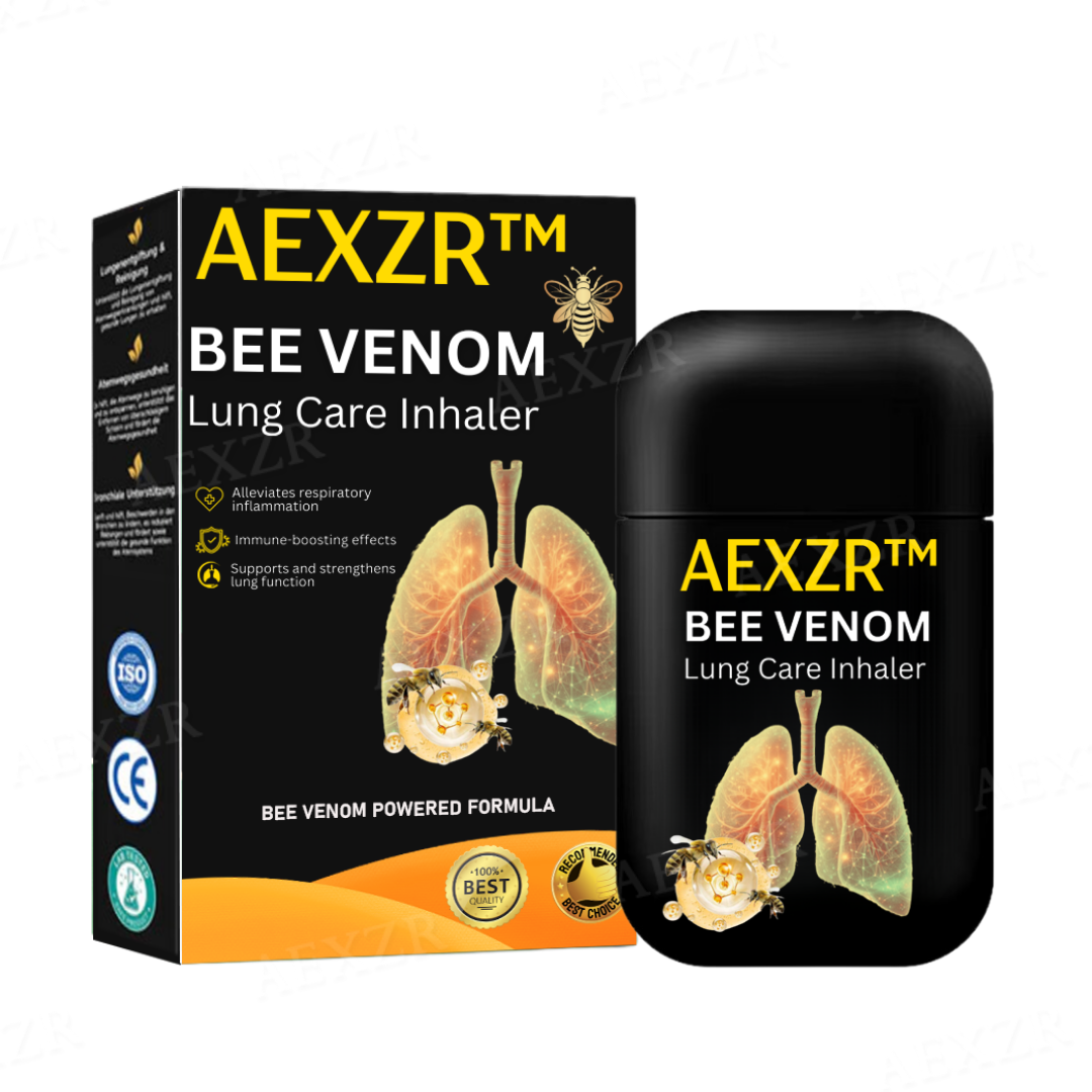 AEXZR™ Bee Venom Lung Care Inhaler - Trusted by Respiratory Health Experts! 👩‍⚕️