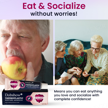 Few Stocks Left!!.. Dobshow® Thermoplastic Denture Adhesive