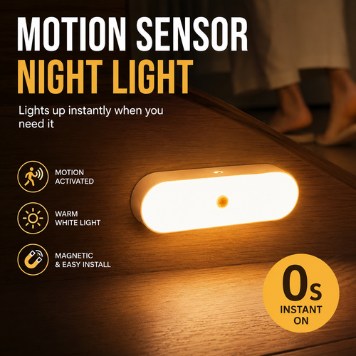 🔥 50% OFF Today | AEXZR® Smart Motion Sensor Night Light
