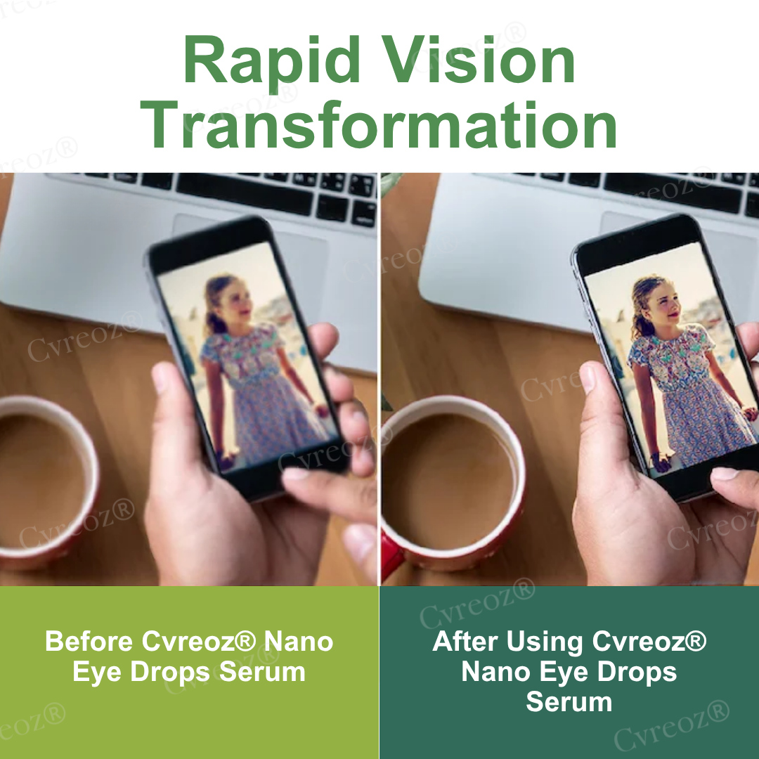 23 Bottles Left!!.. Cvreoz® Nano Eye Drops Serum for Presbyopia and Myopia