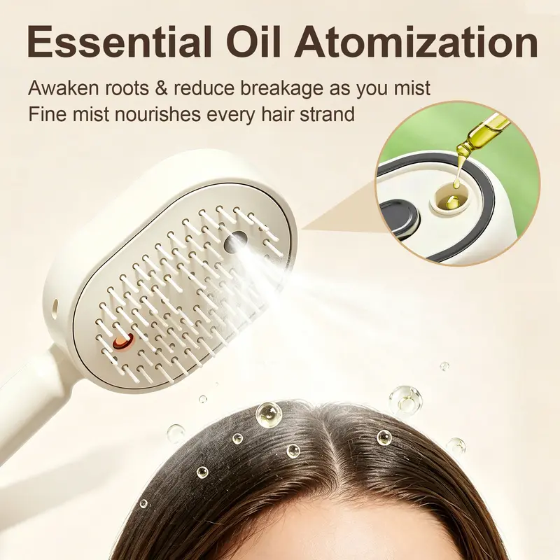 Limited Stock!!! Electric Spray Air Cushion Massage Comb