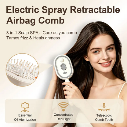 Limited Stock!!! Electric Spray Air Cushion Massage Comb