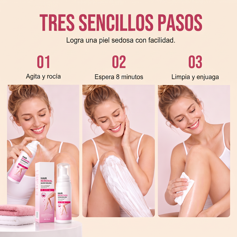🔥Buy 2 Get 1 Free🎁Silky-Smooth Hair Removal Cream and mousses