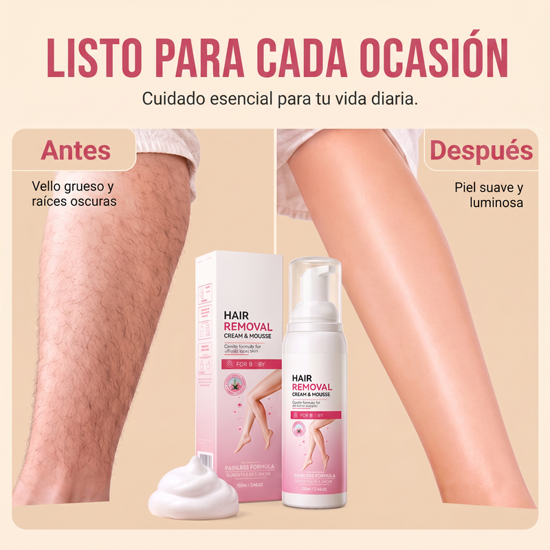 🔥Buy 2 Get 1 Free🎁Silky-Smooth Hair Removal Cream and mousses