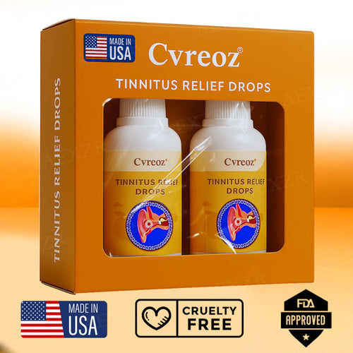 Cvreoz® Tinnitus Relief 🎉🅻🅸🅼🅸🆃🅴🅳 🆃🅸🅼🅴 🅾🅵🅵🅴🆁🎉 Ear Drops