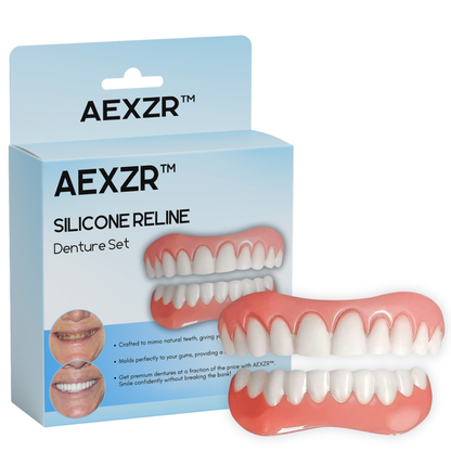 AEXZR™ Silicone Reline Denture Set - 🔥🔥 SALE! SALE! SALE! 🔥🔥 Grab your Discounts Today! 🎉