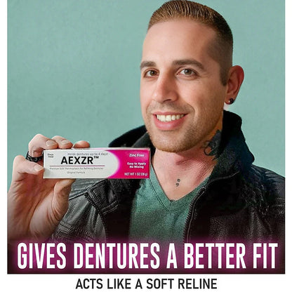 AEXZR™ Thermoplastic Denture Adhesive - 🔥🔥Sale! Sale! Sale!🔥🔥Limited Time Only!🔥🔥