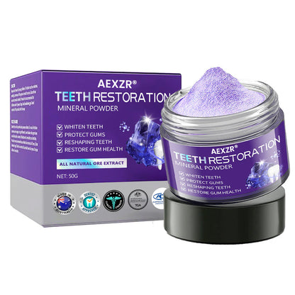 🌟 Official Store | AEXZR® Teeth Restoration Mineral Powder – Your Solution for a Healthier Smile!