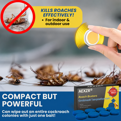 AEXZR® Roach Busters Cockroach Temptation Bait