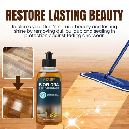 🌟 Official Store |Few Stock Available🔥Hot Sale - 50% OFF🌿AEXZR® BioFlora 5-in-1 Floor Cleaner