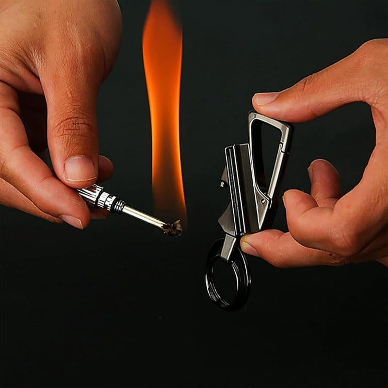 Limited Stock!!! FlareGrip 3-in-1 Kerosene Match Keychain
