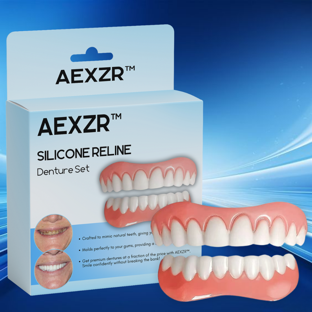 AEXZR™ Silicone Reline Denture Set - 🔥 Grab your Discounts Today! 🎉