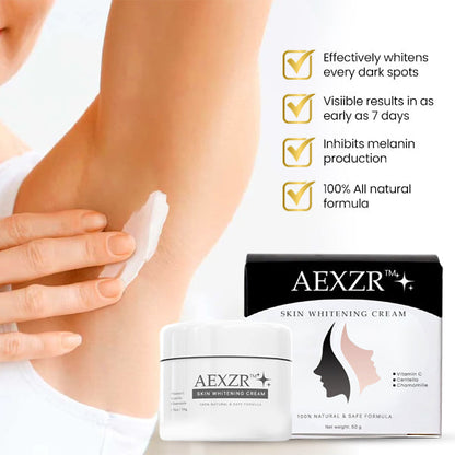 AEXZR™ Skin Whitening Cream - 👩‍⚕️ Back up by Dermatologist!