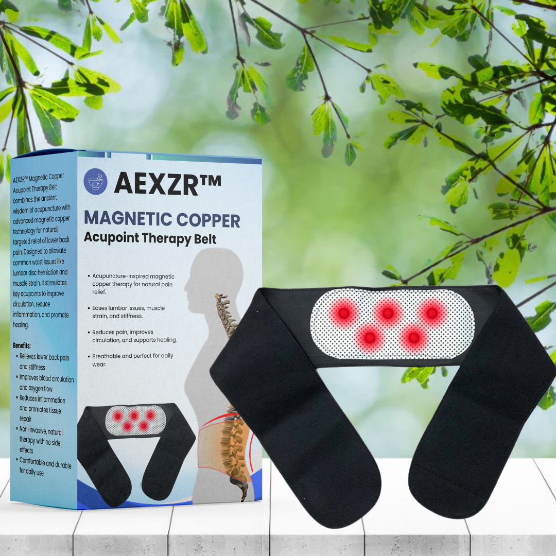 AEXZR™ Magnetic Copper Acupoint Therapy Belt - Trusted by most Professionals