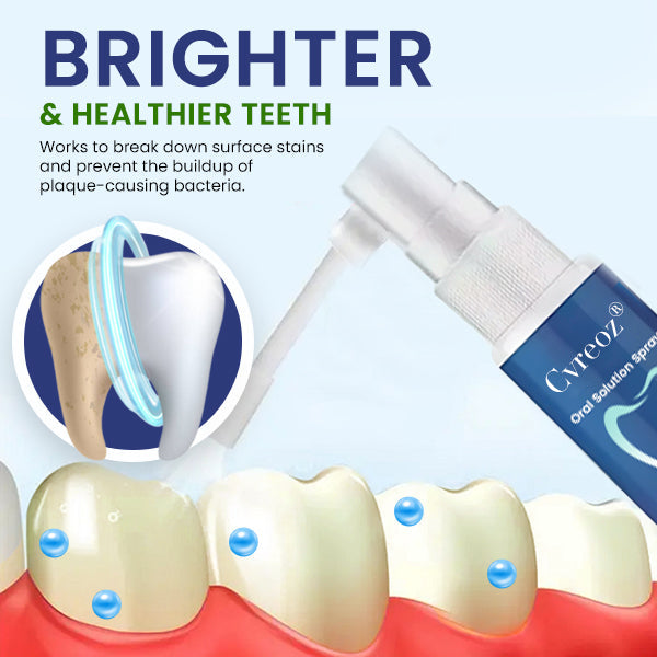 🌿 Official Store | Cvreoz® Oral Solution Spray ✅ Say Goodbye to Oral Health Issues—36% Off Today!