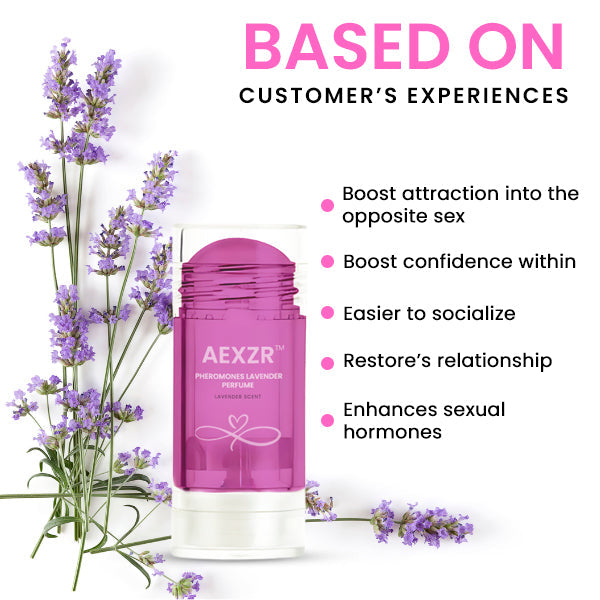 AEXZR™ Pheromones Lavender Perfume - 💜 Feel the Chemistry! Get your 30% off now!!