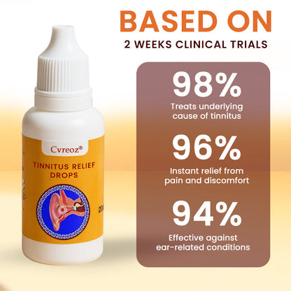 Cvreoz® Tinnitus Relief 🎉🅻🅸🅼🅸🆃🅴🅳 🆃🅸🅼🅴 🅾🅵🅵🅴🆁🎉 Ear Drops