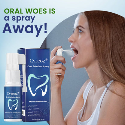 🌿 Official Store | Cvreoz® Oral Solution Spray ✅ Say Goodbye to Oral Health Issues—36% Off Today!