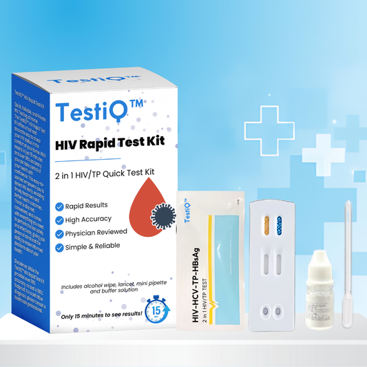 TestiQ™ HIV Rapid Test Kit - 🗽 Recommended by US Health Care! 🇺🇲