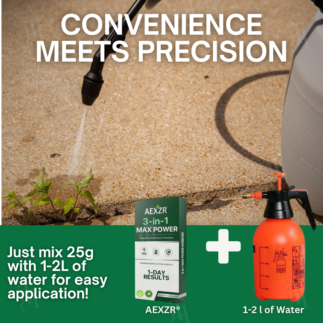 🌟 Official Store |Limited Stocks Available🔥Hot Sale - 50% OFF🌿AEXZR® 3 in 1 Max Power Herbicide