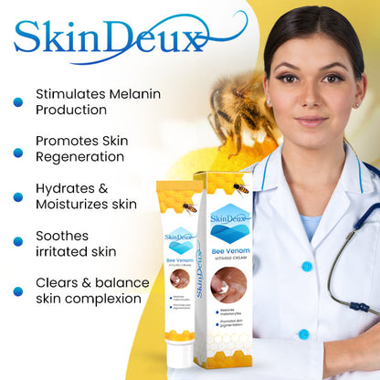 SkinDeux™ Bee Venom Vitiligo Cream -🌺Recommended by Expert Dermatologist!