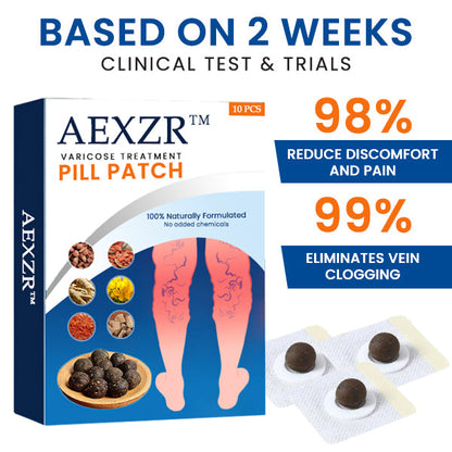 AEXZR™ Varicose Treatment Pill Patch - 👩‍⚕️ Trusted By Experts!