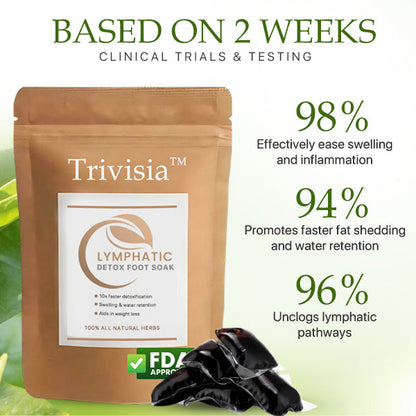 Trivisia™ Lymphatic Detox Foot Soak - 👩‍⚕️ Recommended by Medical Experts!