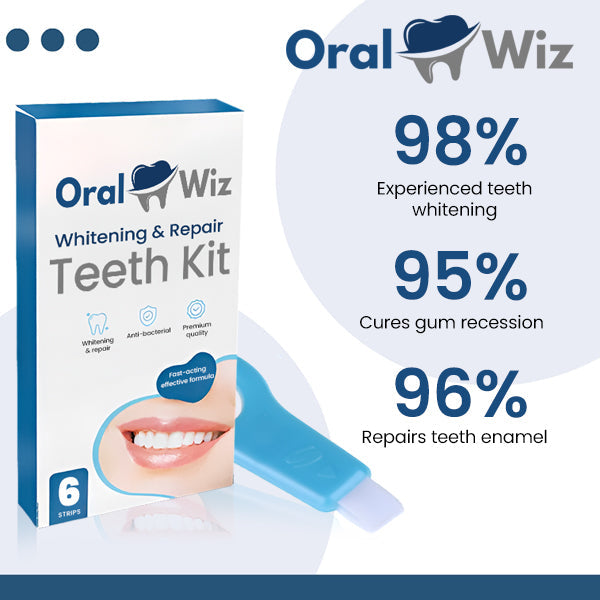 OralWiz™ Whitening & Repair Teeth Kit - Sale at 80% discounts!