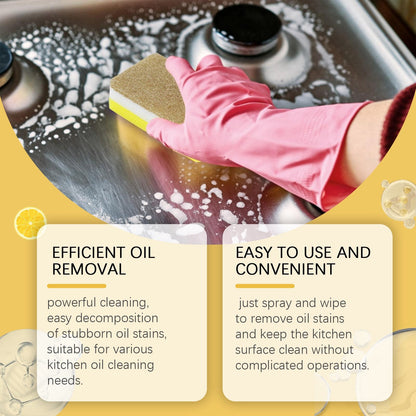 AEXZR® 🎁LIMITED SALE BUY 2 GET 1 FREE!!✨Multi-Purpose Kitchen Heavy Oil Cleaner Spray🔥2026 Kitchen Hot Sale 🔥