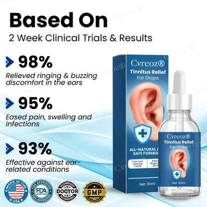 🔥FDA Designated Medical Online Store | 🌿Cvreoz® Tinnitus Relief Ear Drops - Already Sold 120,000+ Bottles Worldwide🔥