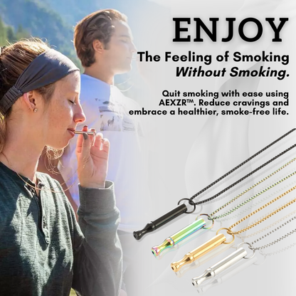 AEXZR™ Smoking Cessation Necklace - 🚭 Quit Smoking Today! 🫁