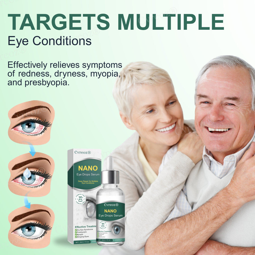 23 Bottles Left!!.. Cvreoz® Nano Eye Drops Serum for Presbyopia and Myopia