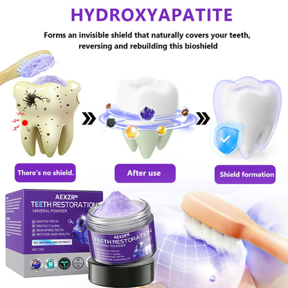 🌟 Official Store | AEXZR® Teeth Restoration Mineral Powder – Your Solution for a Healthier Smile!