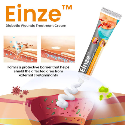 Einze™ Diabetic Wounds Treatment Cream - 👨‍⚕️ Recommended by Healthcare Professionals!