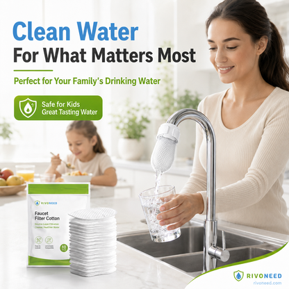 Limited Stock!!! ⏰60%OFF⚡50K+ SOLD!💥AEXZR® Anti-Splash Kitchen Faucet Cotton Filter for Sediment & Rust Removal