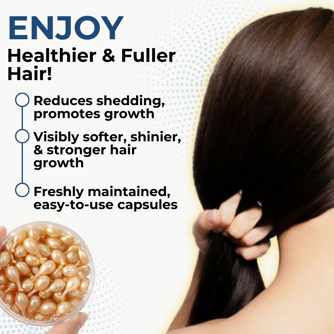 HairGenix™ Hair Regrowth Capsules - Grab your 80% discounts today!