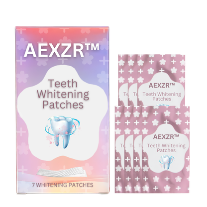 AEXZR™ Teeth Whitening Patches - Clinically Proven, Trusted by Thousands! 💯