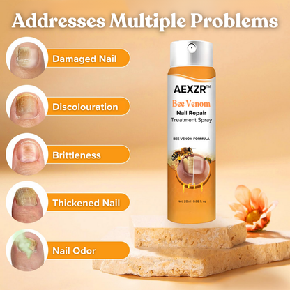 AEXZR™ Bee Venom Nail Repair Treatment Spray - Recommended by Experts! 👨‍⚕️