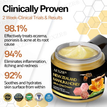 AEXZR® New Zealand Manuka Honey All-in-One Cream