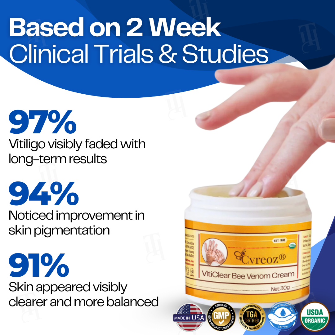13 Pieces LEFT!!.. Cvreoz® VitiClear Bee Venom Cream