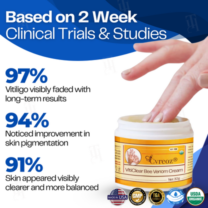 13 Pieces LEFT!!.. Cvreoz® VitiClear Bee Venom Cream