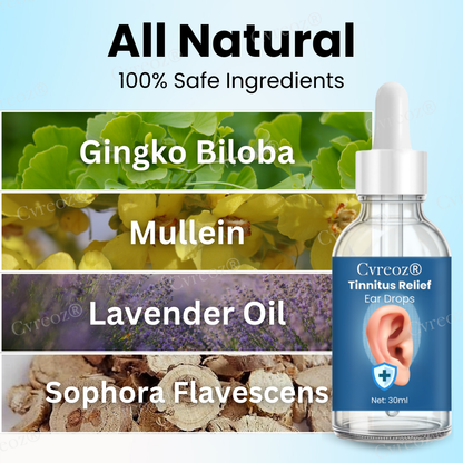 🔥FDA Designated Medical Online Store | 🌿Cvreoz® Tinnitus Relief Ear Drops - Already Sold 120,000+ Bottles Worldwide🔥